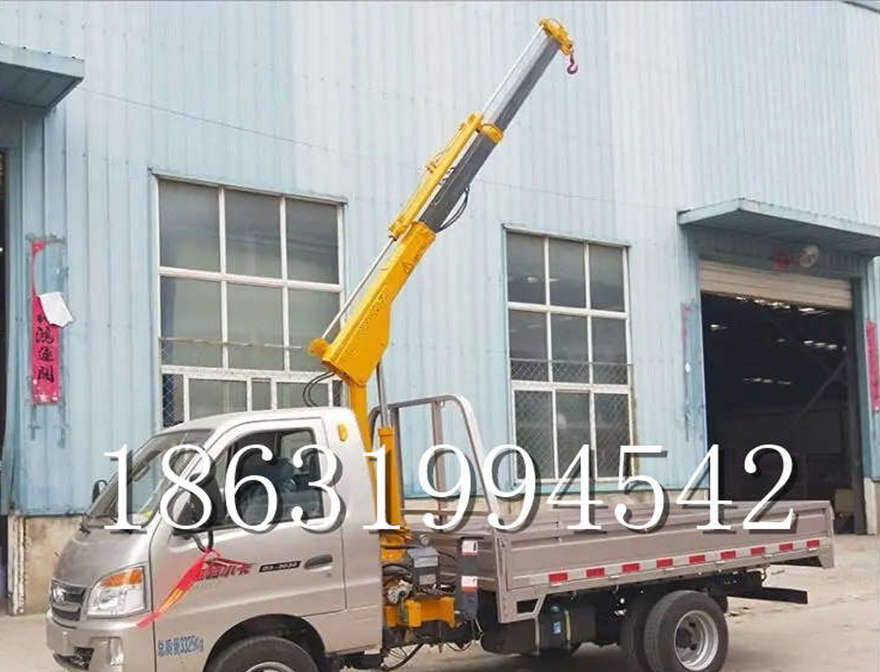 五华县车载吊机车载吊机 多功能液压伸缩吊包安装室内吊机小型12V液压车载吊遥控升降机